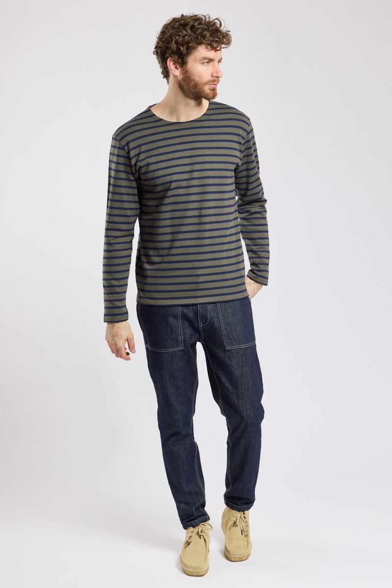 armor-lux-marini-re-heritage-homme-coton-rustique-bio-manches-longues image 4
