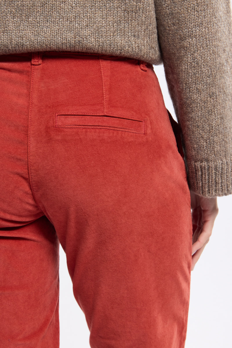 armor-lux-pantalon-droit-femme-velours-coton-stretch image 4