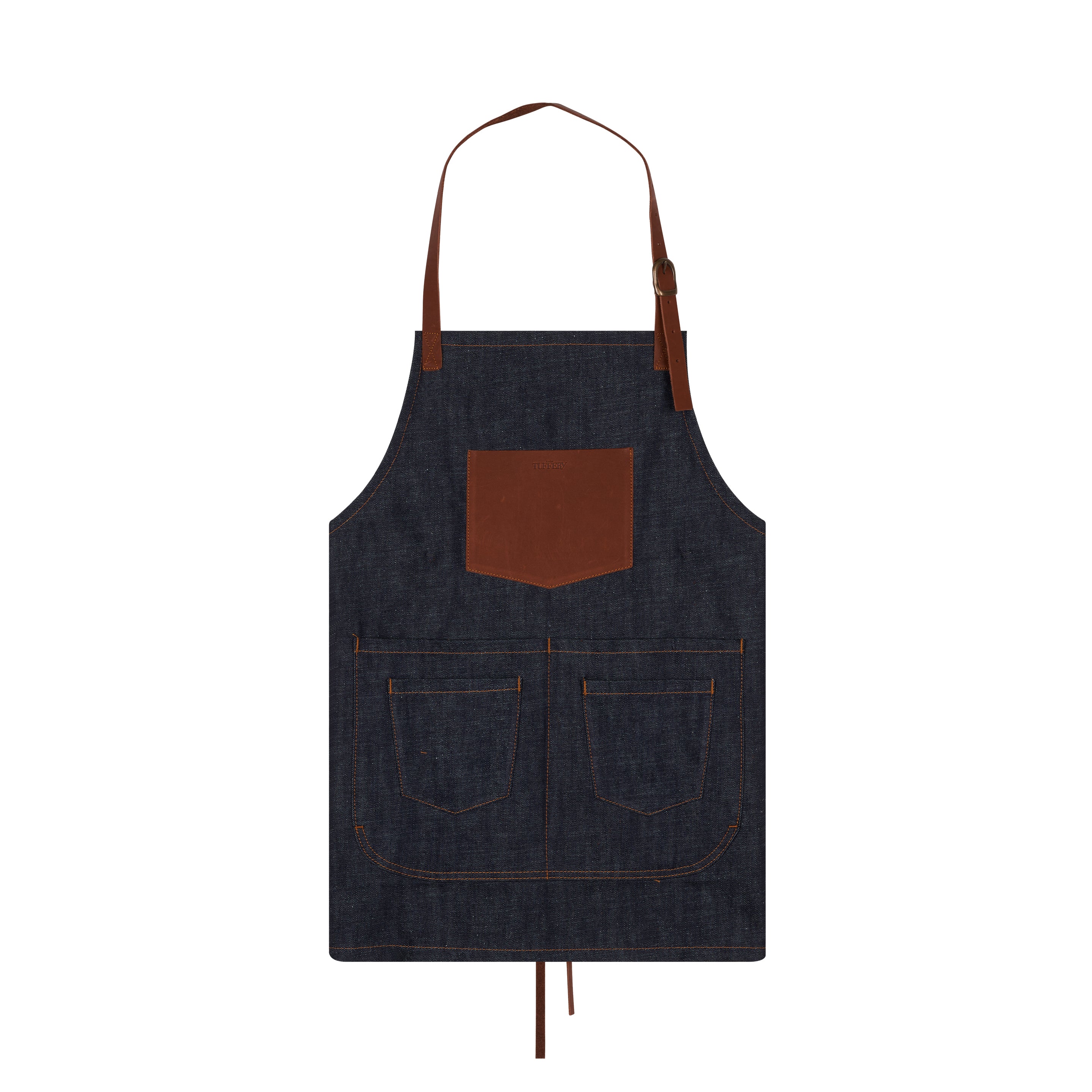 atelier-tuffery-tablier-court-jean-brut image 1