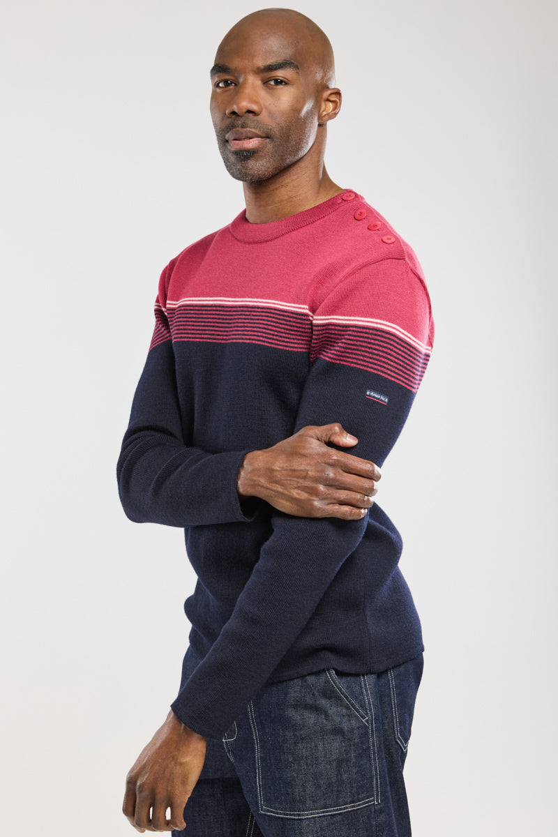 armor-lux-pull-marin-ray-homme-100-laine-2 image 6
