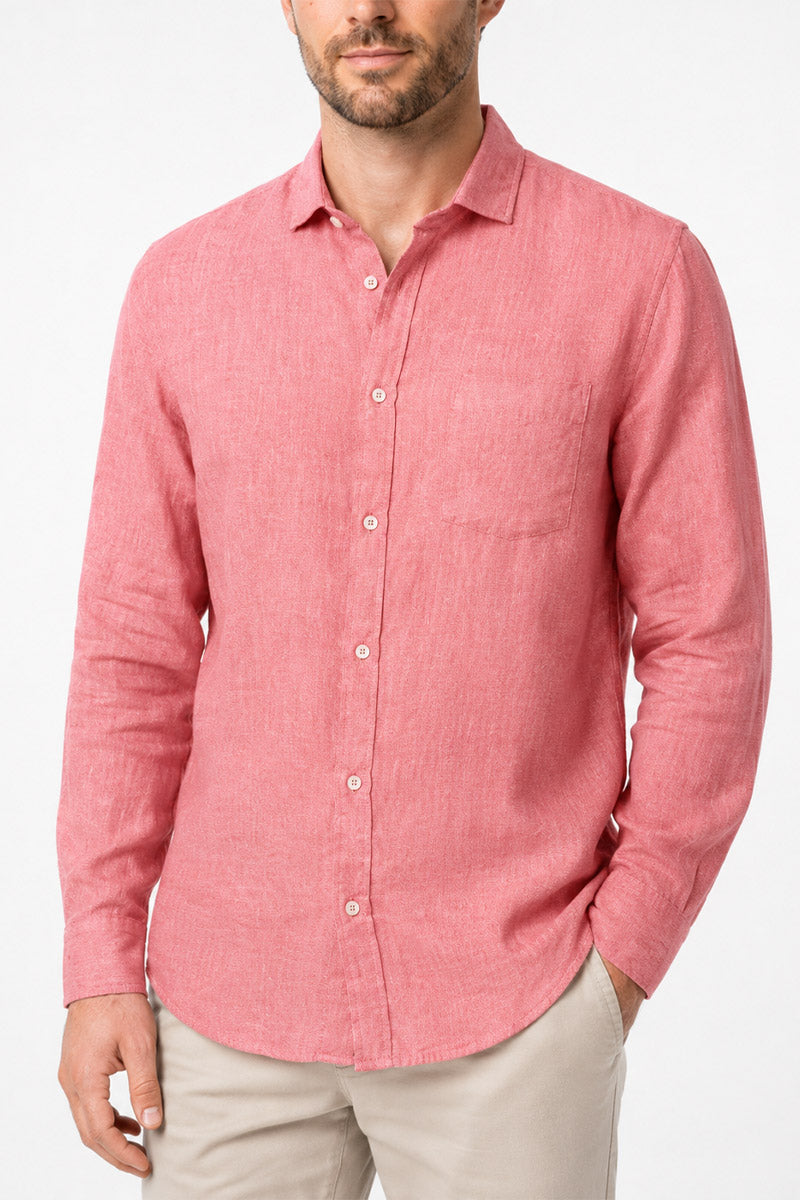 armor-lux-chemise-homme-coupe-confort-100-lin image 6