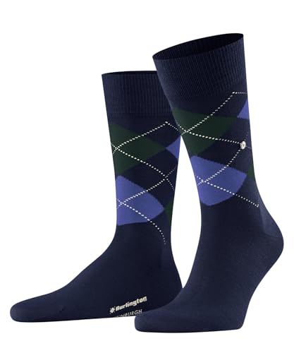 burlington-edinburgh-chaussettes-homme-laine-fantaisie-bleu-royal-6879-40-46 image 6