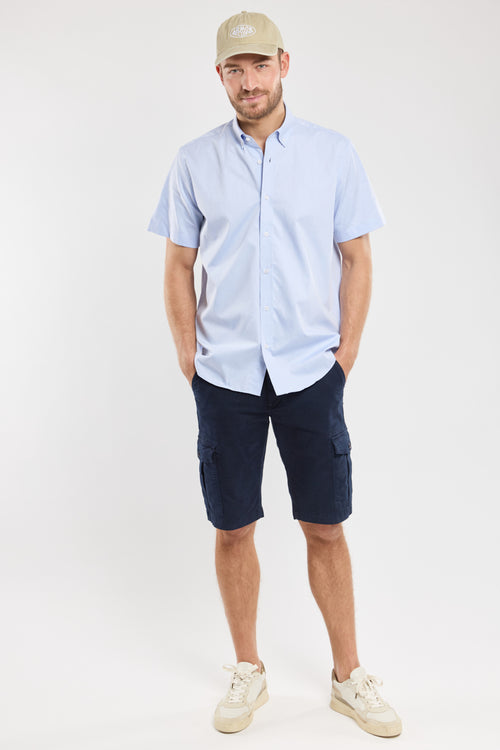armor-lux-chemise-homme-manches-courtes-coton-poche-poitrine image 5