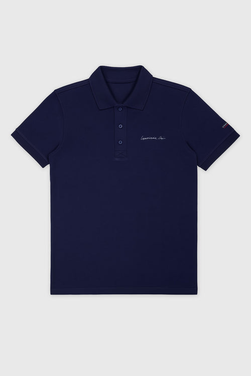 armor-lux-polo-commissaire-dupin-coton-piqu-homme image 2