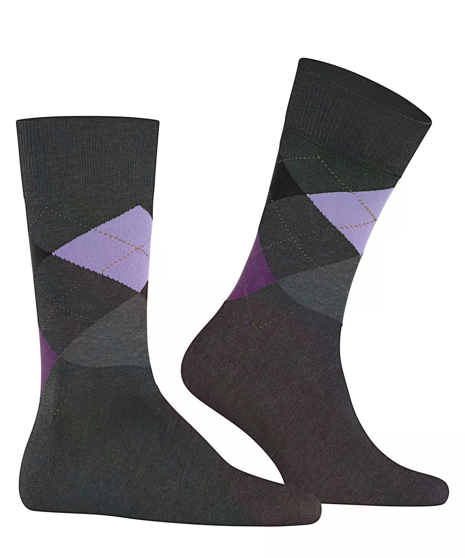 burlington-king-chaussettes-homme-coton-gris-oil-3986-40-46 image 4