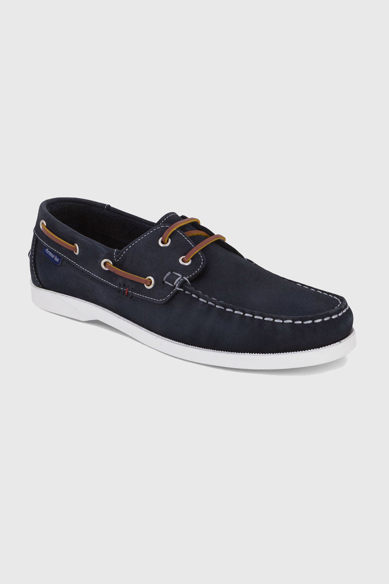 armor-lux-chaussures-bateau-fr-hel-cuir-bleu-marine image 1