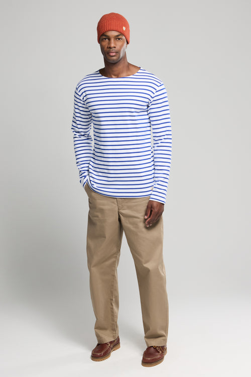 armor-lux-amiral-marini-re-homme-ray-e-coton-pais-col-bateau image 4