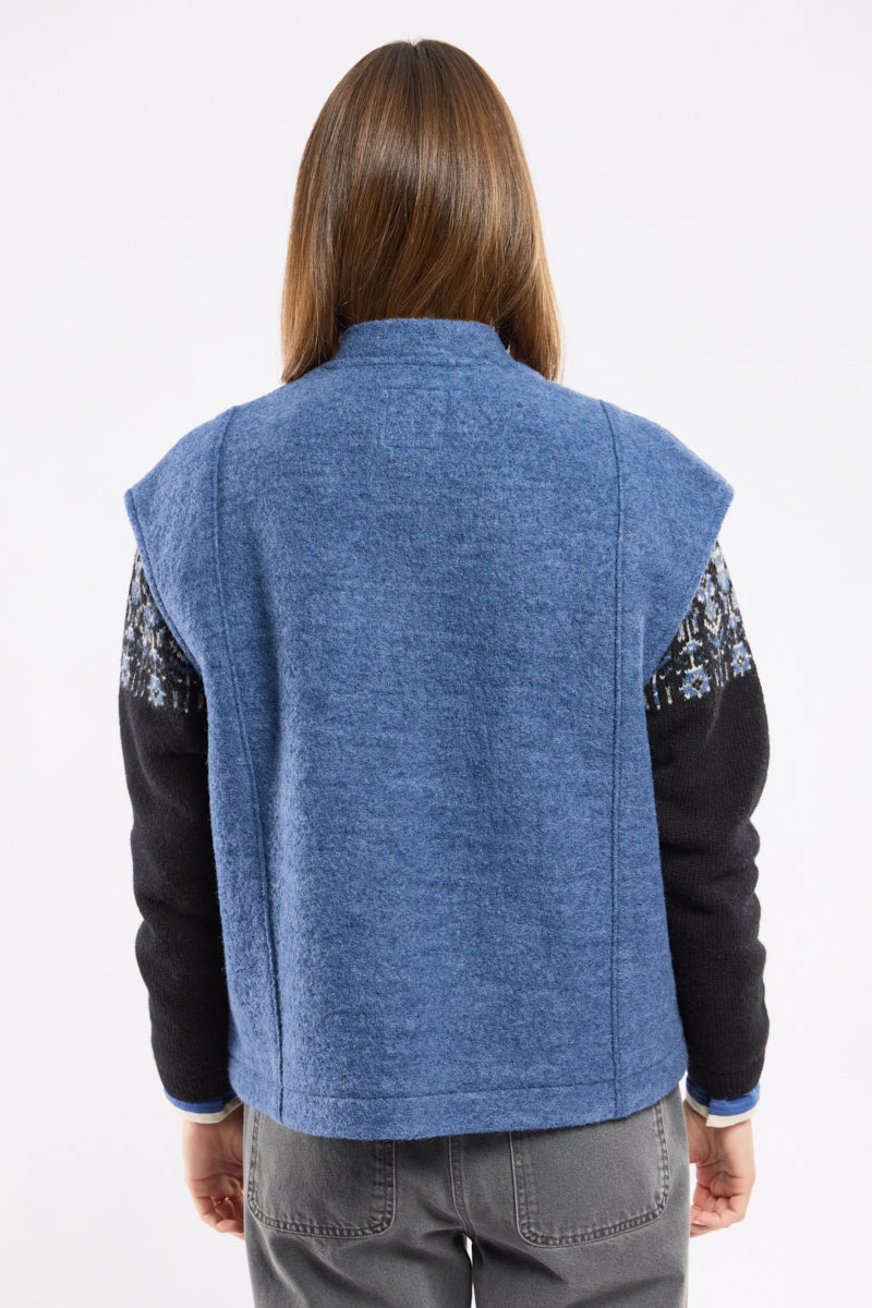armor-lux-veste-sans-manche-h-ritage-femme-laine-bouillie image 3