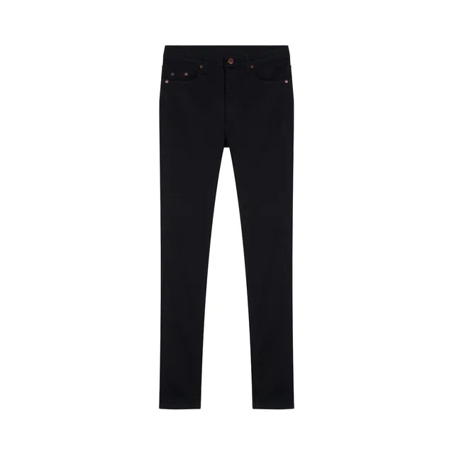 atelier-tuffery-jean-marianne-slim-taille-haute-noir-femme image 1