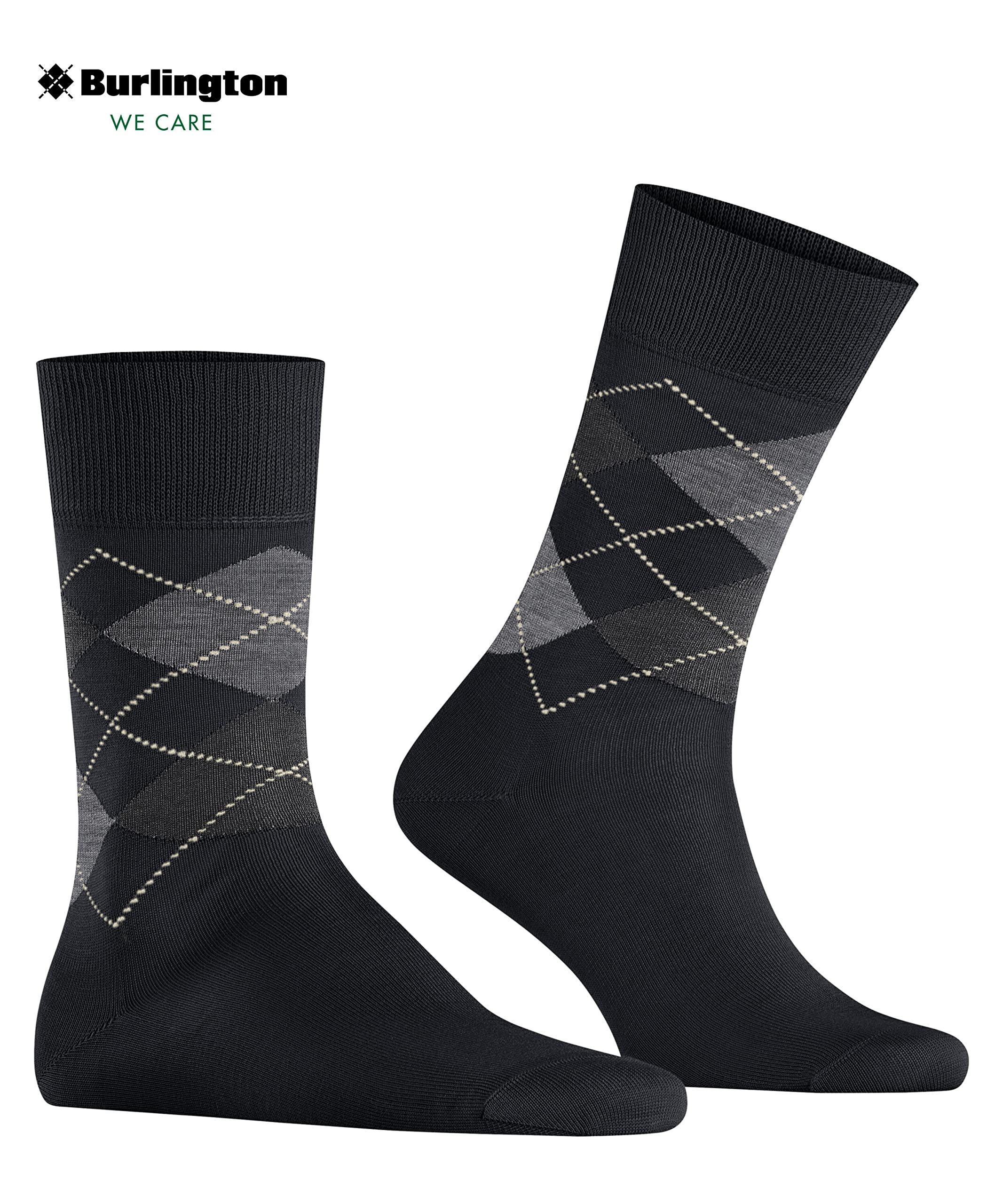 burlington-manchester-chaussettes-homme-coton-losanges image 5