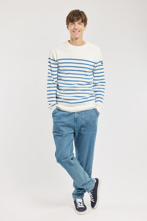 armor-lux-fouesnant-pull-marin-ray-coton-homme-2 image 4