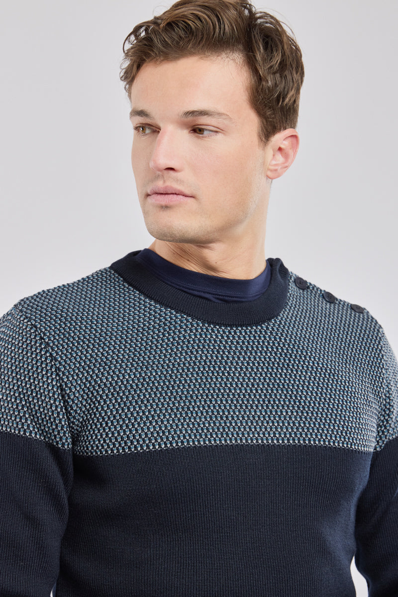 armor-lux-pull-marin-jacquard-homme image 4