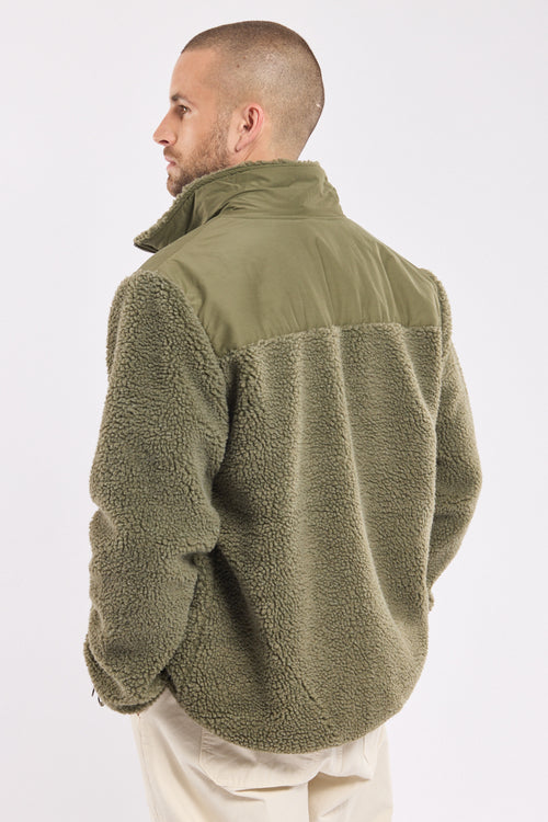 armor-lux-h-ritage-veste-sherpa-homme-zip-col-montant image 7