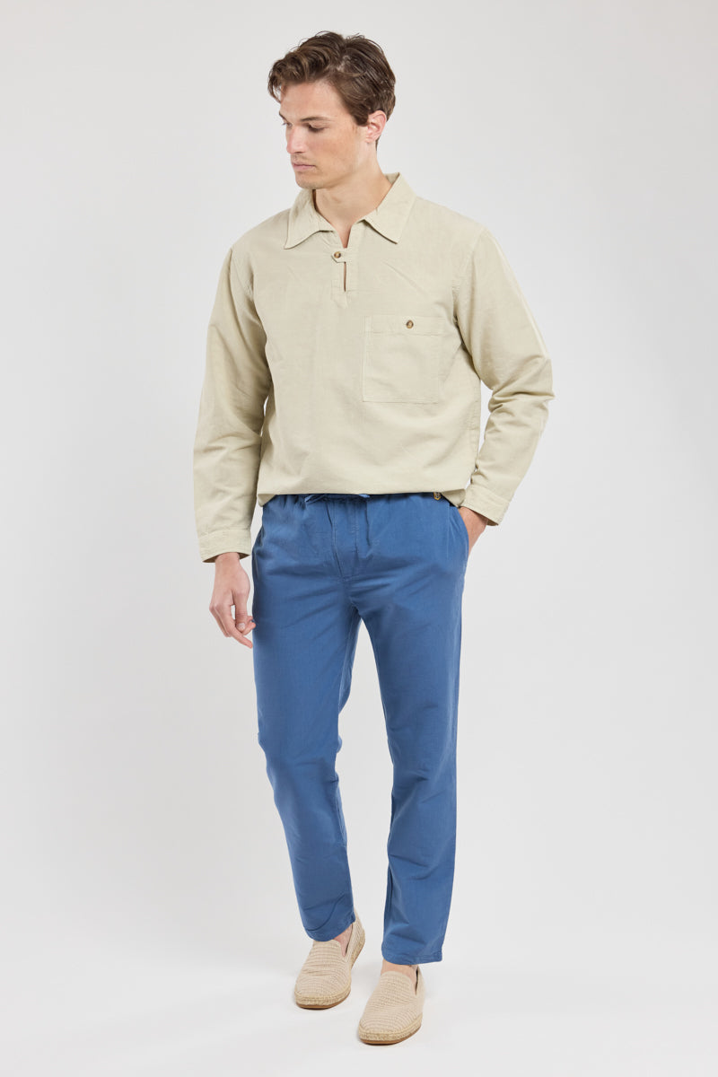 armor-lux-pantalon-taille-lastique-h-ritage-coton-lin-homme image 1