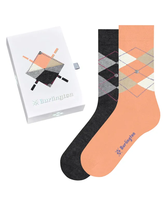 burlington-basic-gift-box-chaussettes-femme-multicolore-black-orange-mix-0059-36 image 1