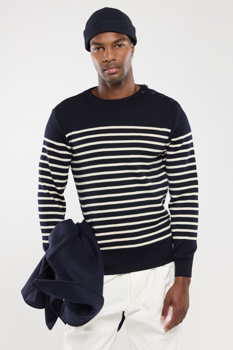 armor-lux-pull-marin-ray-mol-ne-homme-100-laine-2 image 2