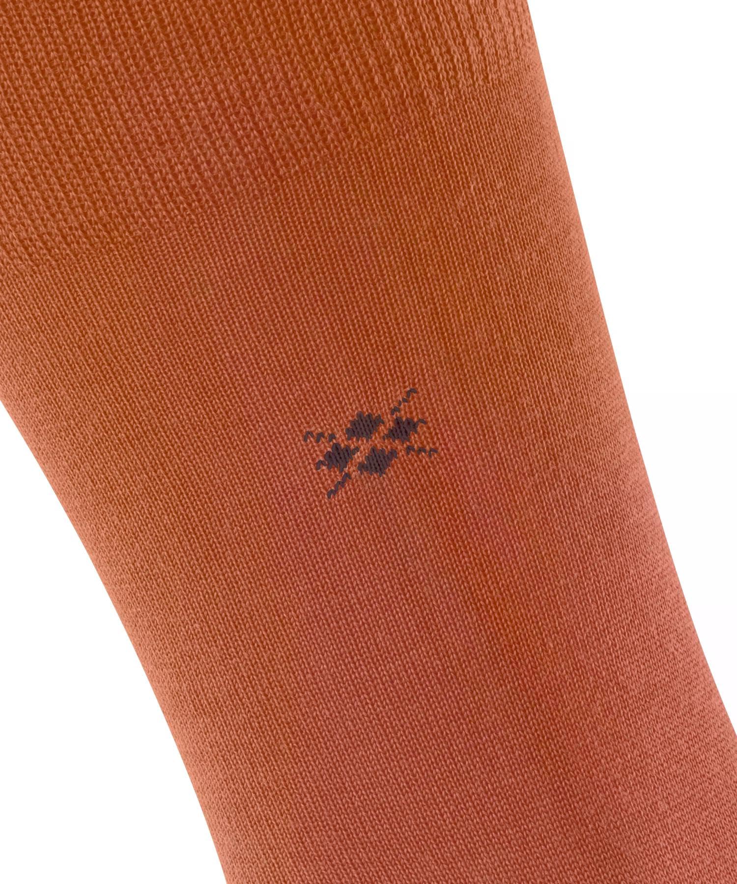 burlington-leeds-chaussettes-homme-coton-laine-unies-rouge-marigold-8916-40-46 image 3