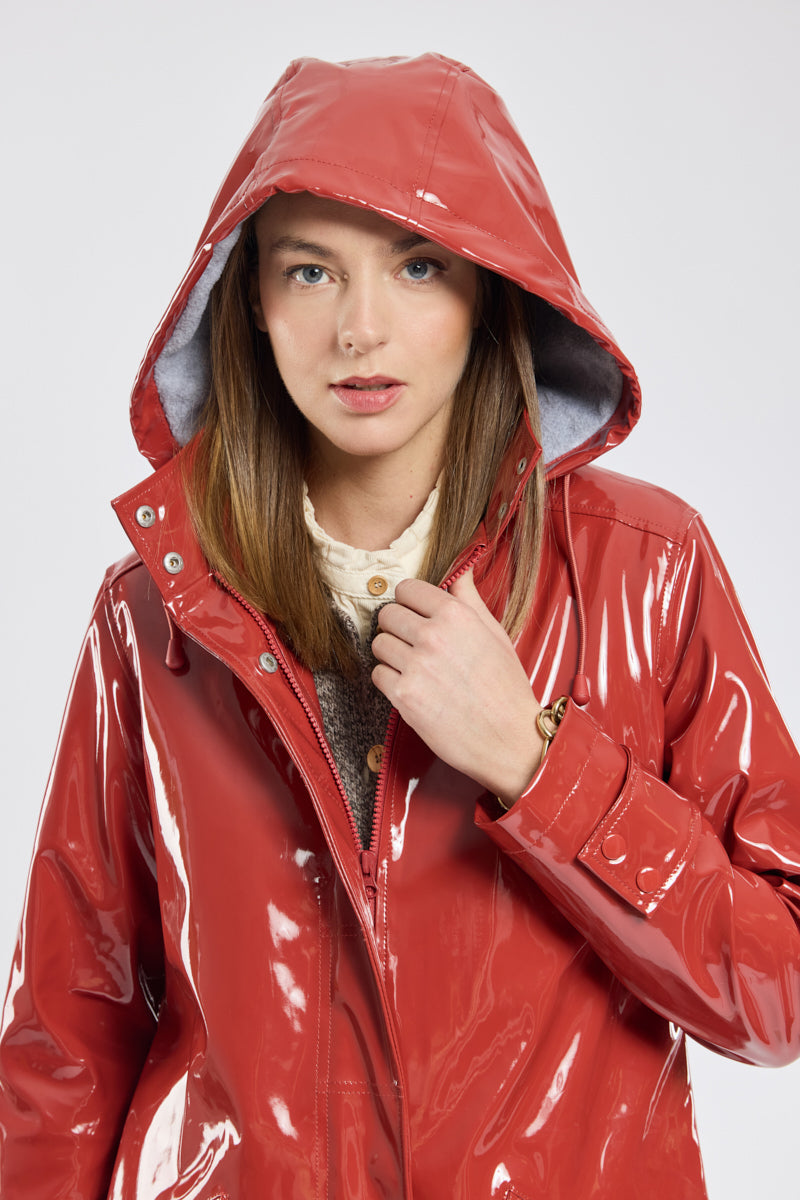 armor-lux-cir-brillant-femme-doublure-polaire-capuche-amovible image 2