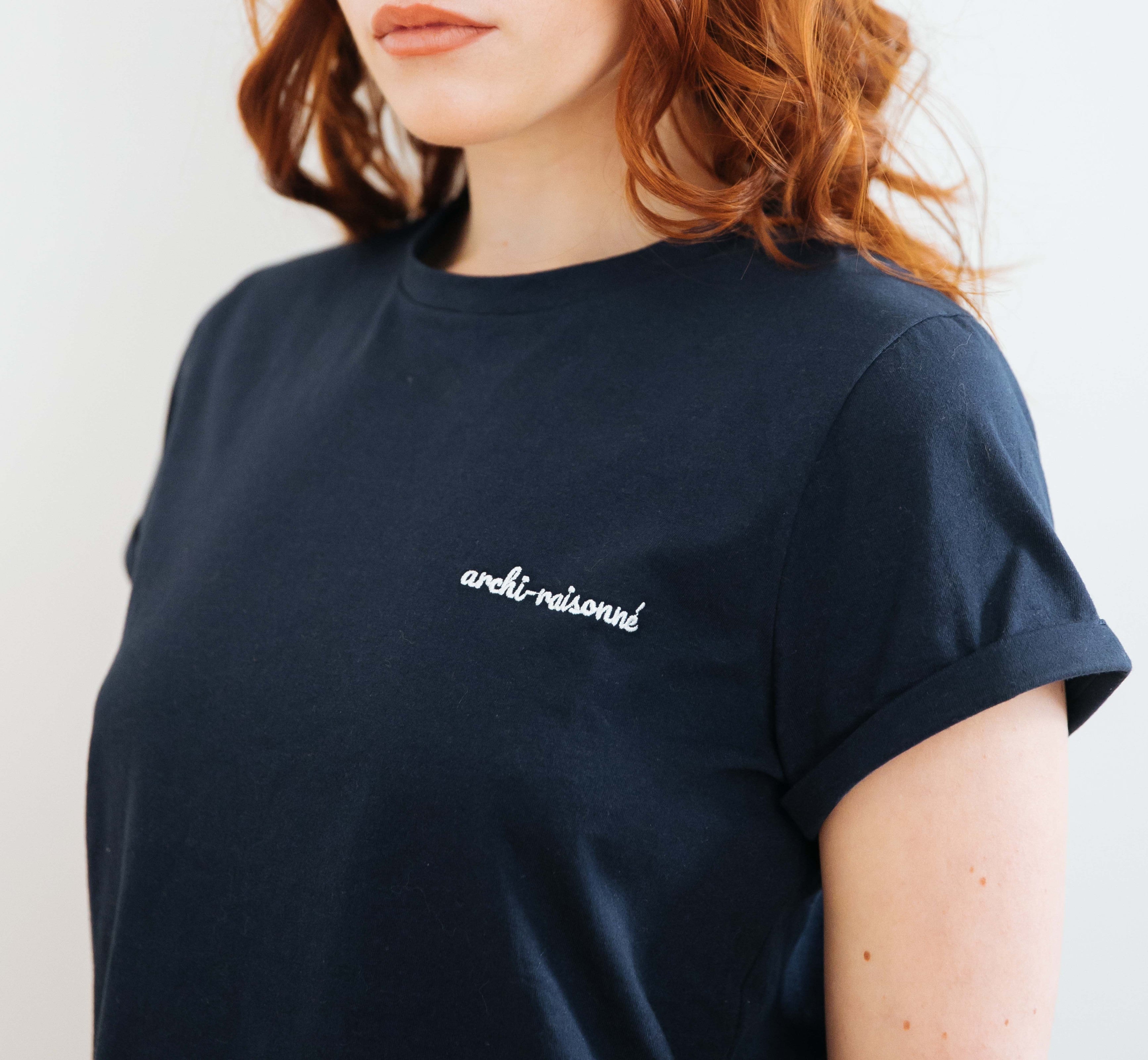 archiduchesse-raisonn-t-shirt-femme-coton-bio-recycl-bleu image 2