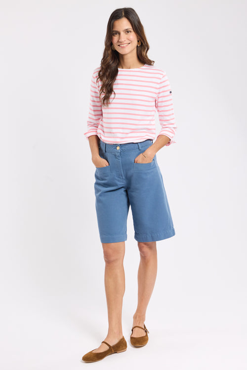 armor-lux-marini-re-h-ritage-manches-3-4-coton-rustique-femme image 4