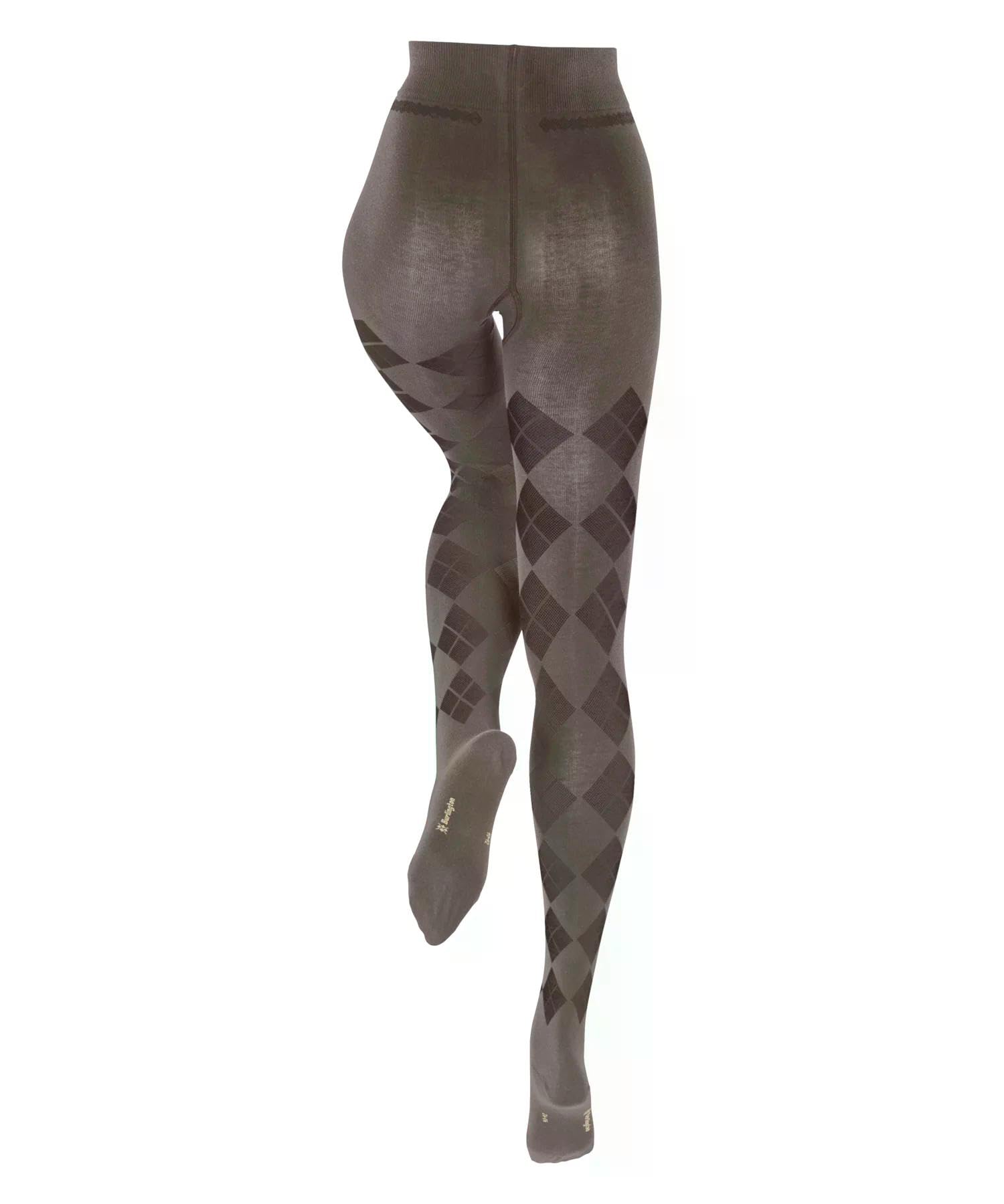 burlington-elegant-essence-collants-femme-coton-marron-maple-brown-5321-44-46 image 2