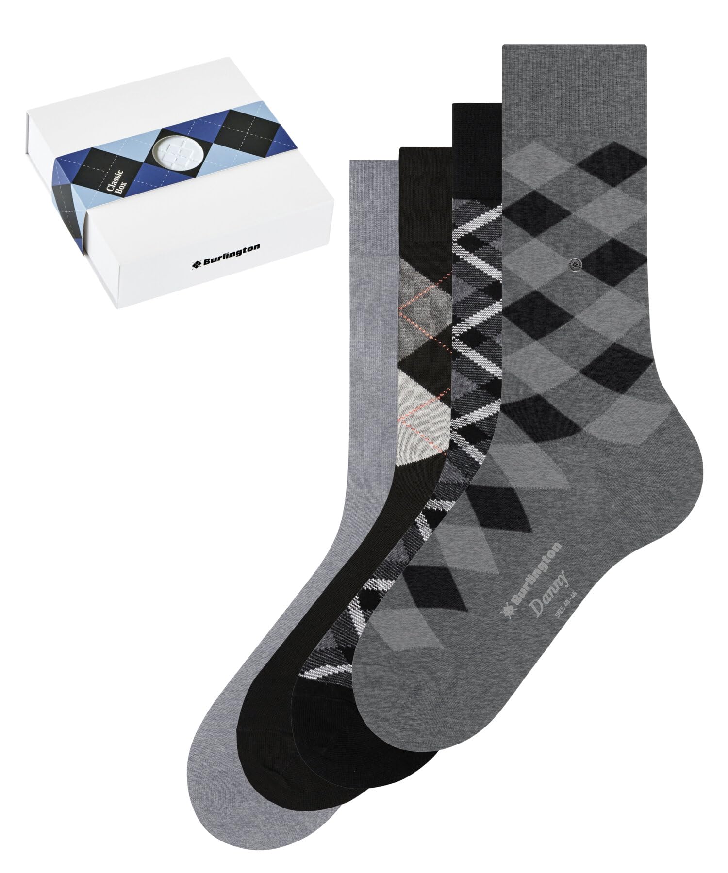 burlington-classic-box-chaussettes-hommes-coffret-coton image 8