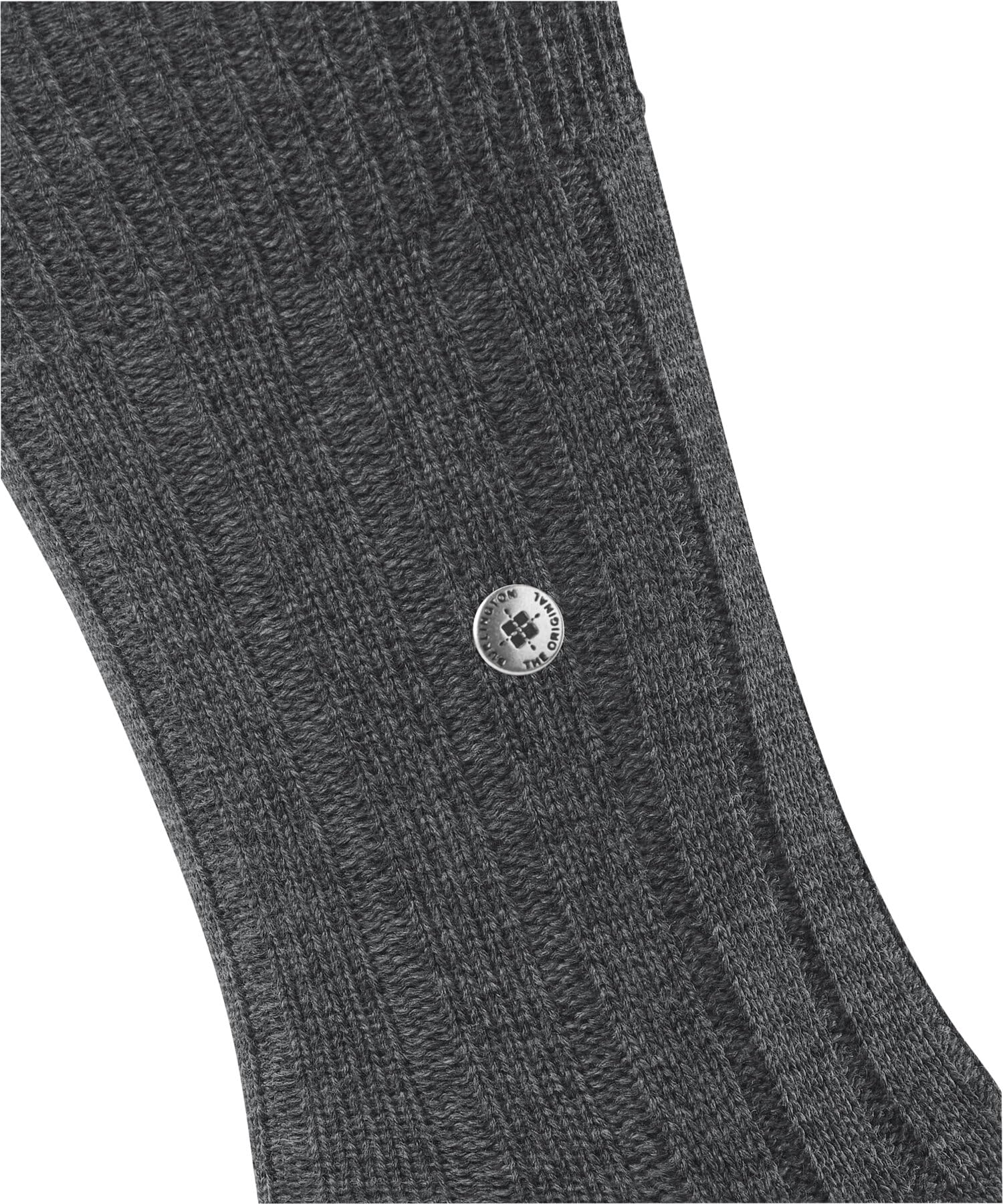 burlington-chaussettes-dover-homme-laine-unie-gris-fonc-40-46 image 4