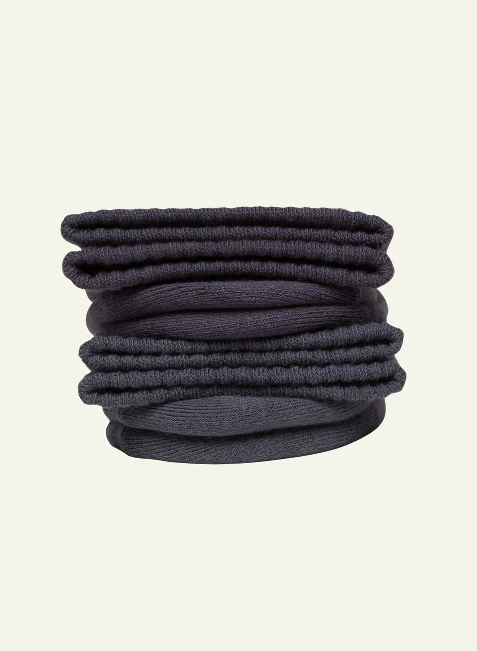 archiduchesse-bouclette-bleu-marine-chaussettes-chaudes-courtes image 1