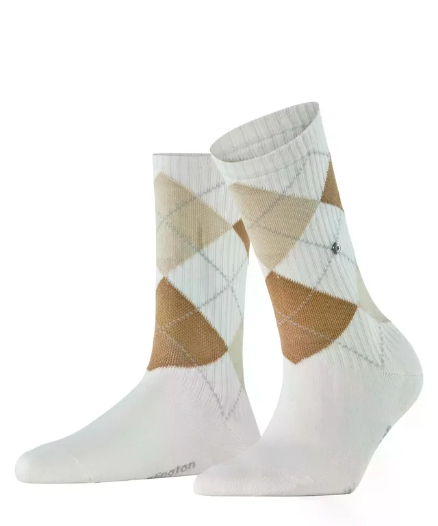 burlington-rib-courtside-chaussettes-femme-coton-blanc-off-white-2040-36-41 image 1