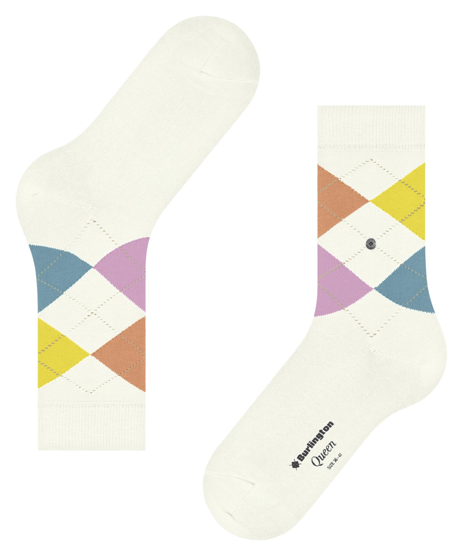 burlington-queen-chaussettes-femme-blanc-off-white-2041-36-41-1-paire image 5
