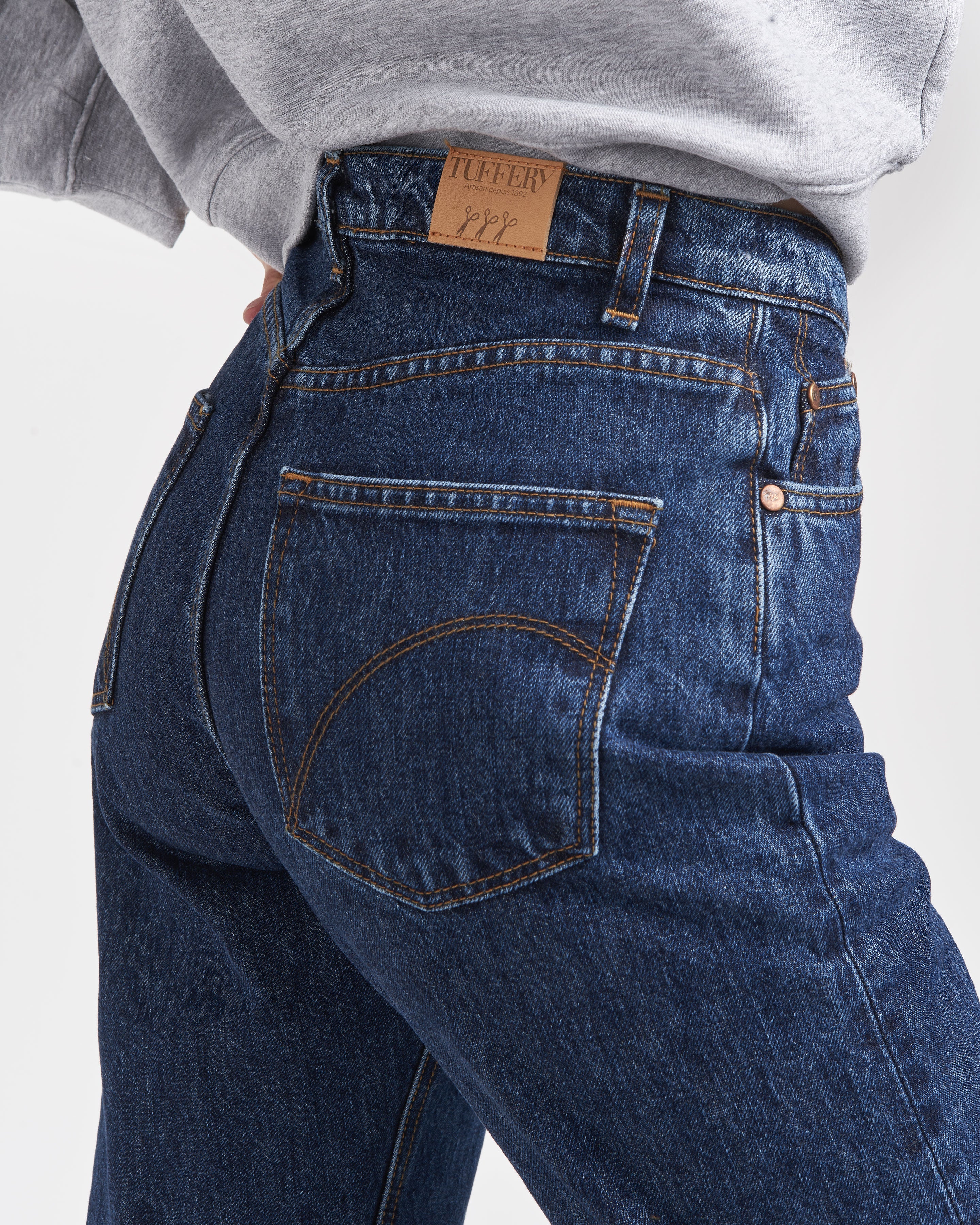 atelier-tuffery-apolline-jean-femme-droit-taille-haute-stonewashed image 5