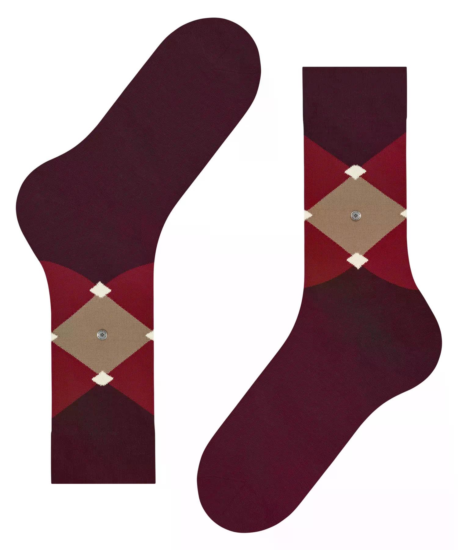 burlington-warm-clyde-chaussettes-homme-laine-respirante-motif-losanges image 5