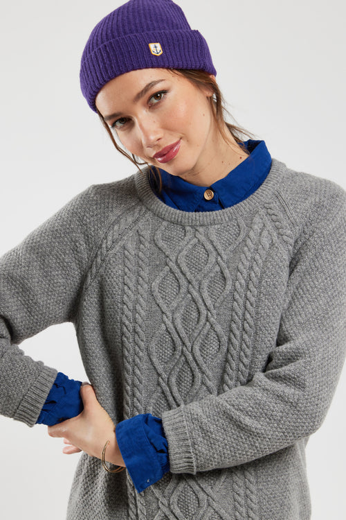 armor-lux-robe-pull-torsad-e-femme-laine-80 image 3
