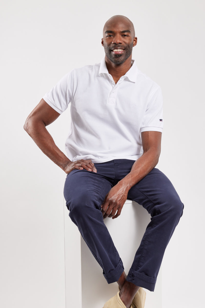 armor-lux-polo-ploneis-homme-coton-piqu-manches-courtes image 2