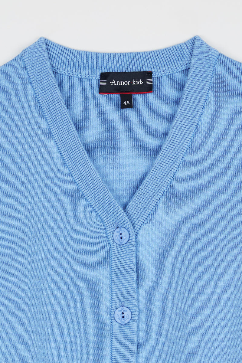 armor-lux-cardigan-boutonn-kids-coton-col-v image 2