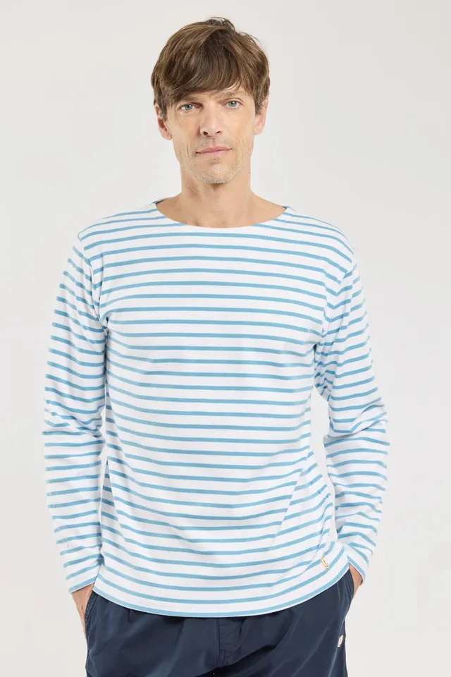 armor-lux-marini-re-h-ritage-homme-coton-pais-interlock-col-bateau image 1