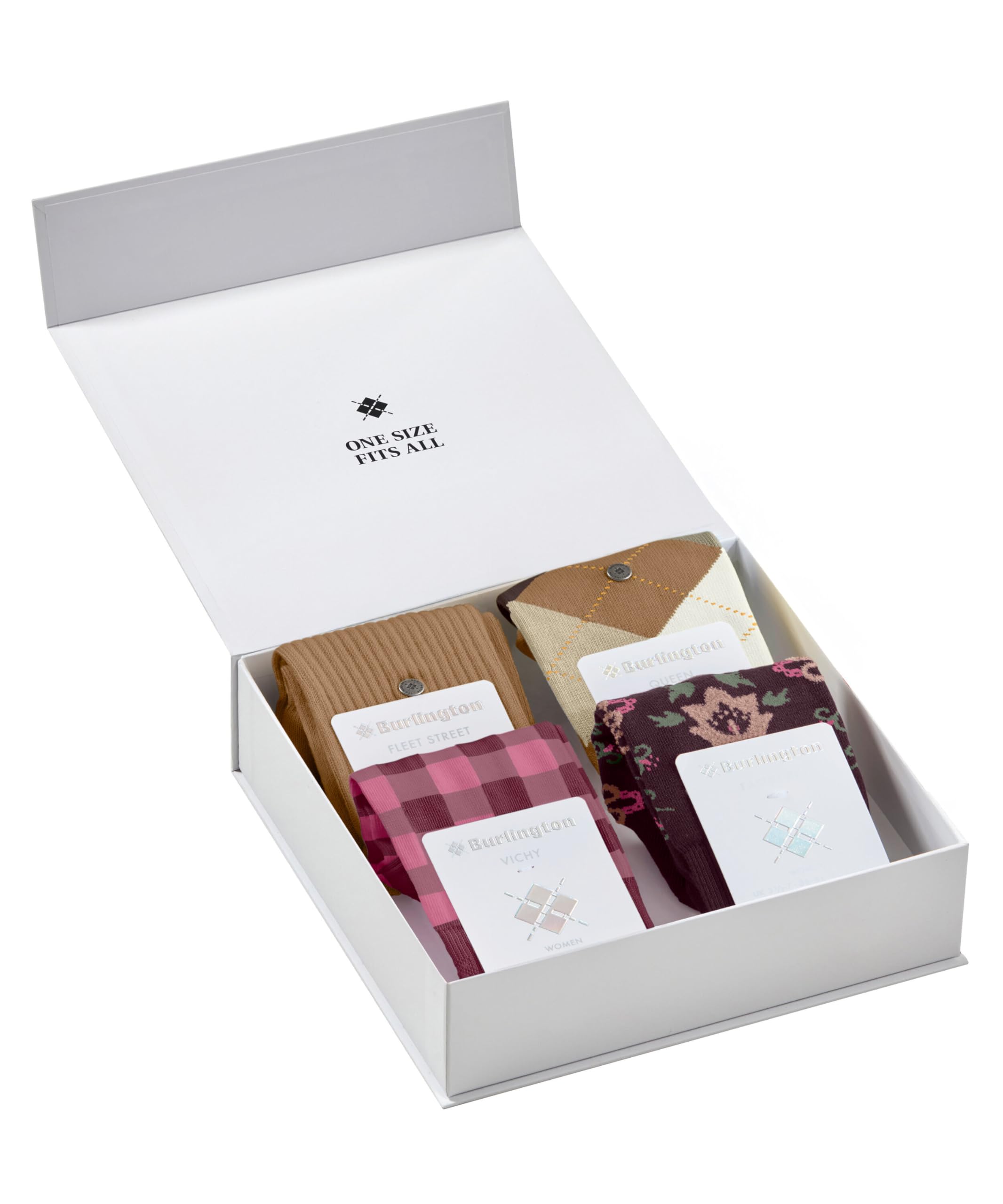 burlington-seasonal-gift-chaussettes-femme-coton-fantaisie-4-paires-mix-0010-36- image 2