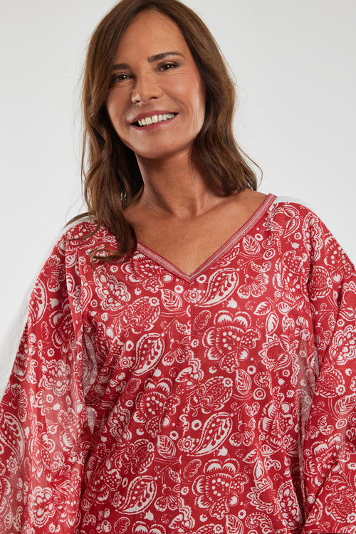 armor-lux-c-ur-de-miss-robe-caftan-longue-joie-r-versible-136-cm image 5