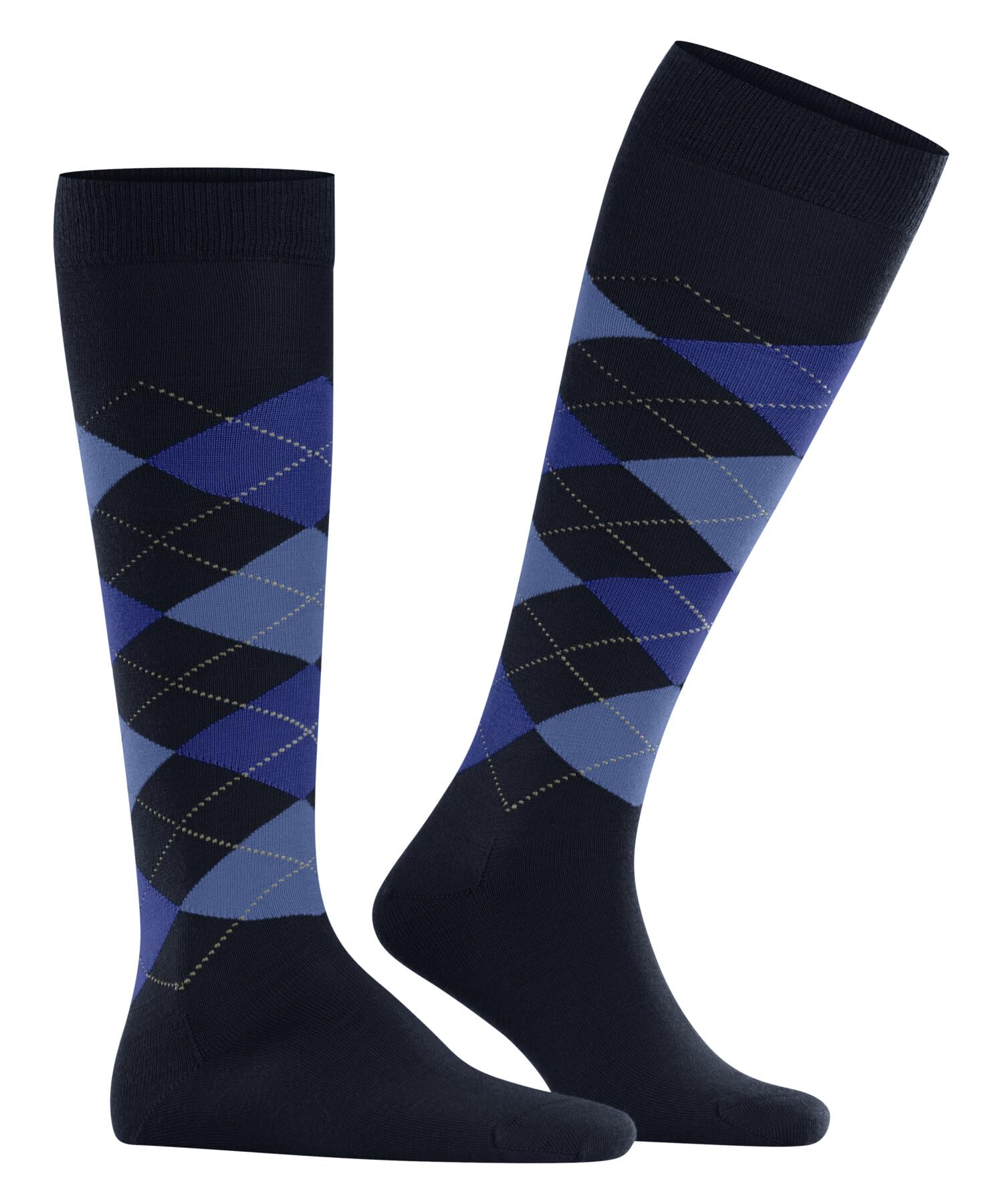 burlington-edinburgh-chaussettes-longues-homme-laine-bleu-marine-6120-40-46 image 5