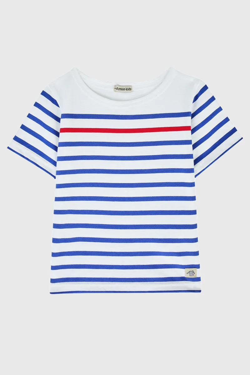 armor-lux-marini-re-kids-coton-l-ger-manches-courtes image 1