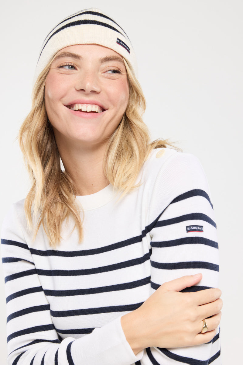 armor-lux-briac-pull-marin-ray-femme-en-laine-m-rinos image 2