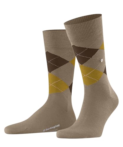 burlington-edinburgh-chaussettes-homme-marron-sun-5039-40-46-laine-fantaisie image 6