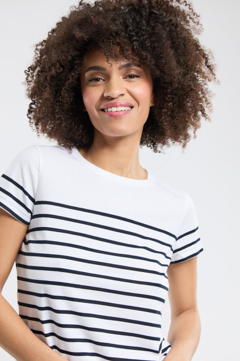 armor-lux-marini-re-etel-femme-coton-l-ger-manches-courtes image 3