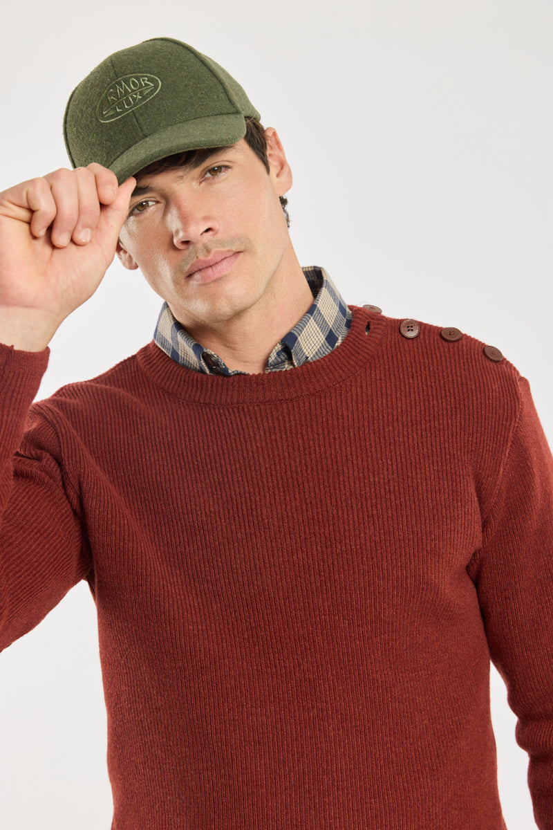 armor-lux-pull-marin-h-ritage-homme-100-lambswool-uni image 2