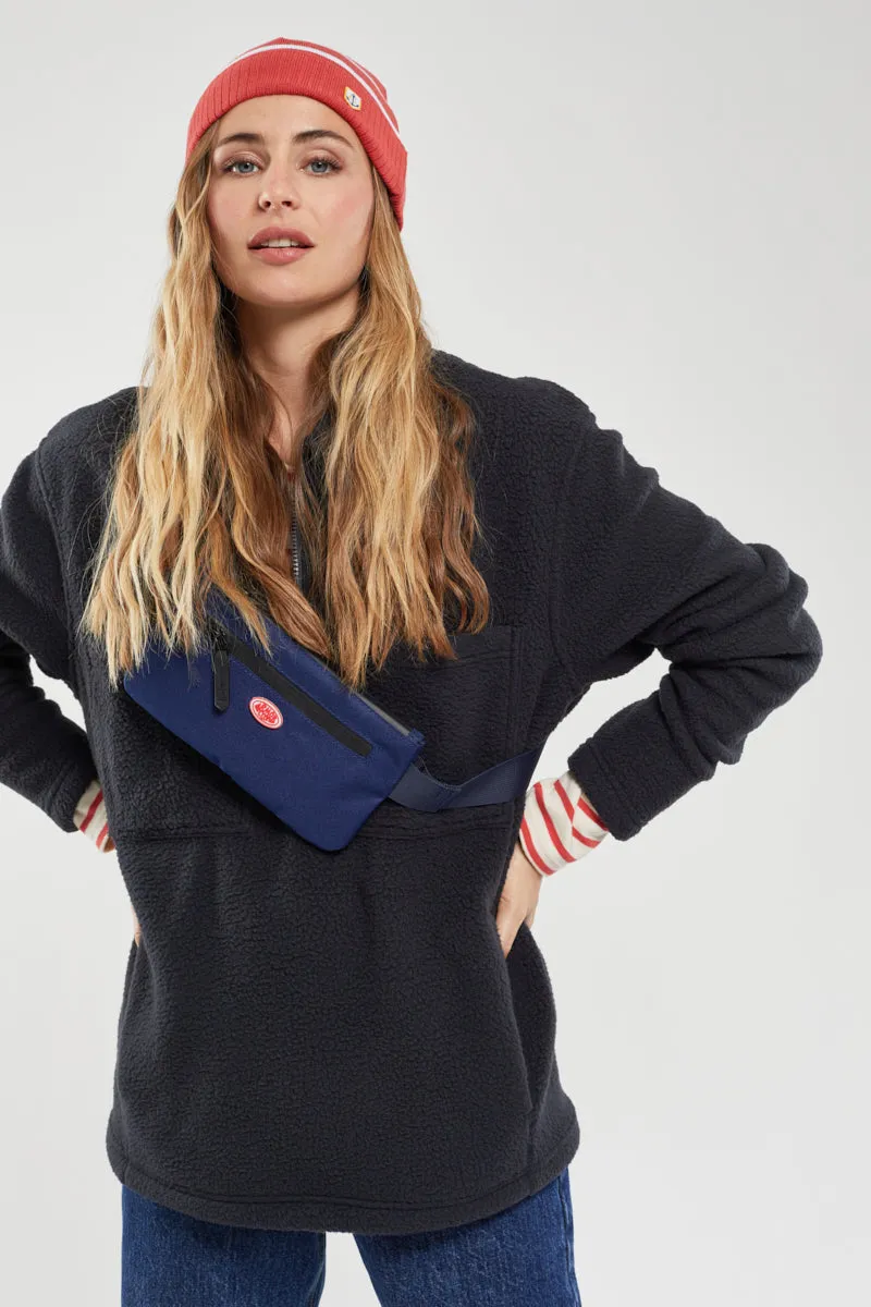 armor-lux-sweat-zipp-unisexe-sherpa-polaire-poches-poitrine image 1