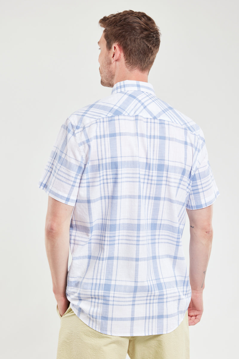 armor-lux-chemise-manches-courtes-homme-coton-carreaux image 3
