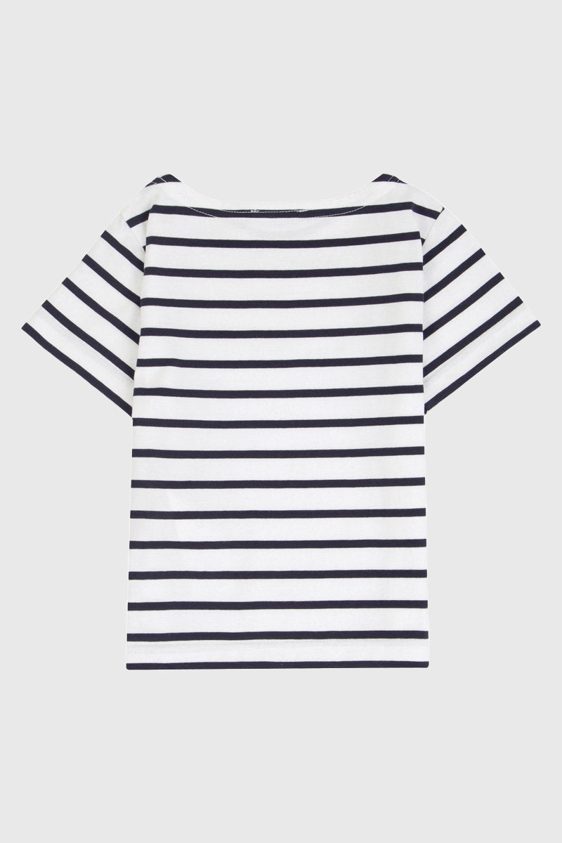 armor-lux-marini-re-kids-manches-courtes-coton-l-ger-rayures image 2