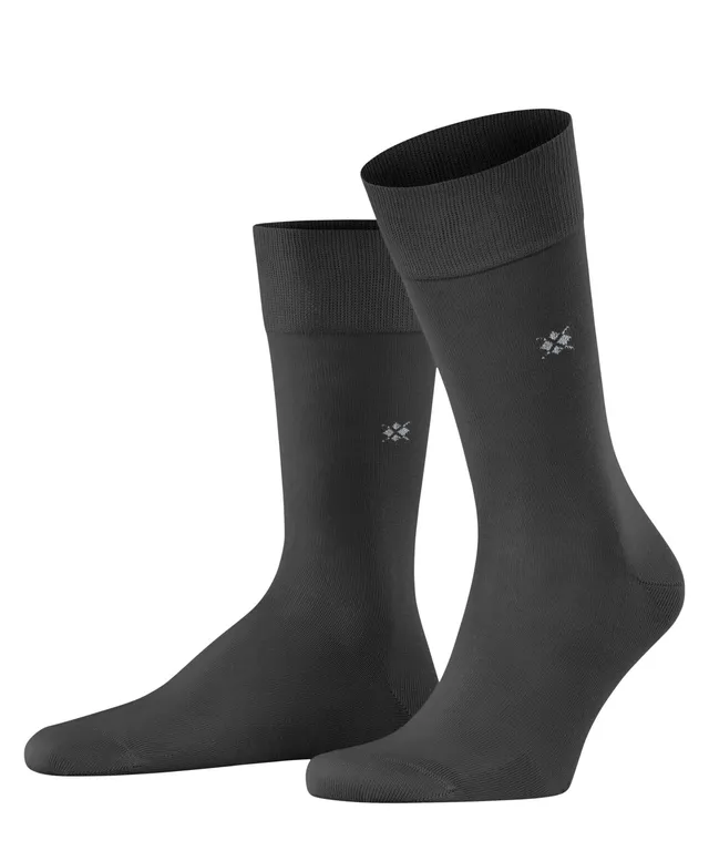 burlington-dublin-chaussettes-homme-coton-unies-gris-anthracite-melange-3095-40- image 1