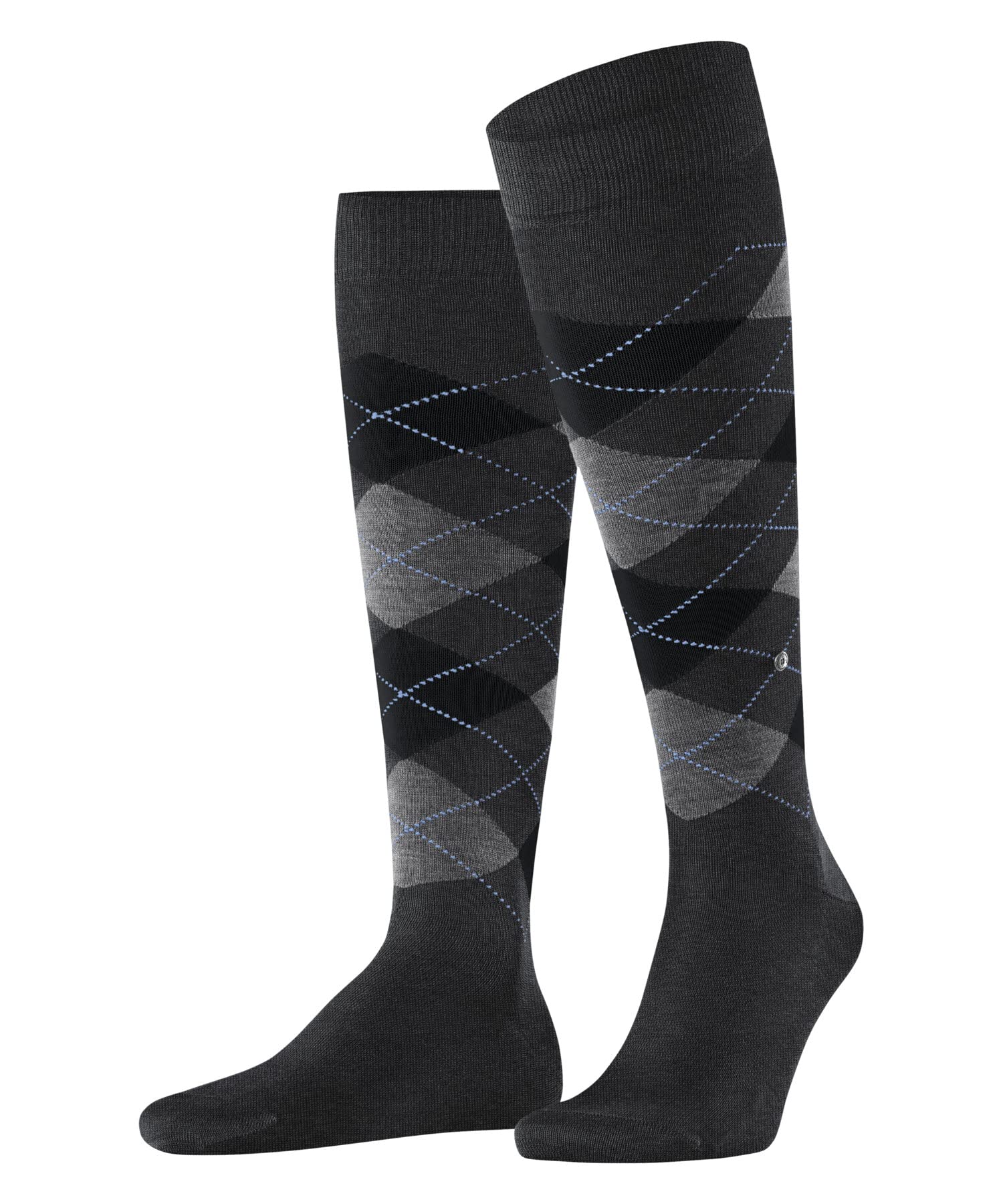 burlington-manchester-chaussettes-longues-homme-gris-anthracite-melange-3095-40- image 1