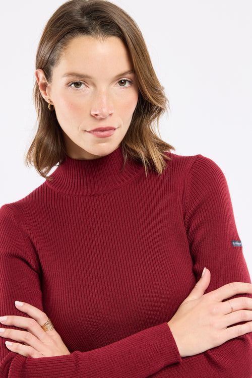 armor-lux-combourg-pull-femme-col-chemin-e-100-laine-m-rinos image 3